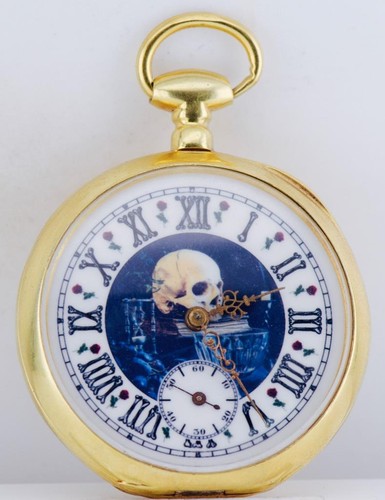 Rare vers 1850 montre - vers, gousset