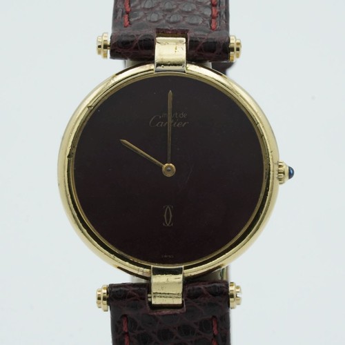 Cartier vermeil 1800 argent - cartier,