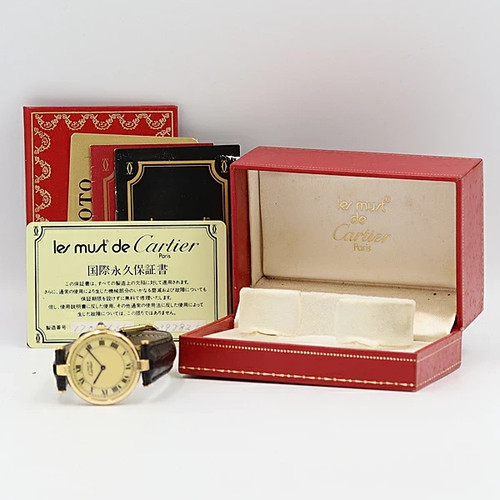 Montre homme cartier must - montre,